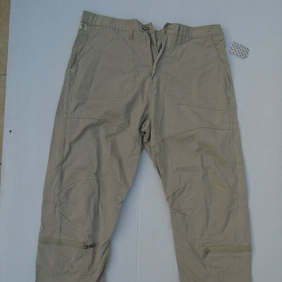 Vintage JNCO Jeans Wide Legs Jeans Pants Mens Size 40W x 30L Beige NWT - Picture 3 of 6